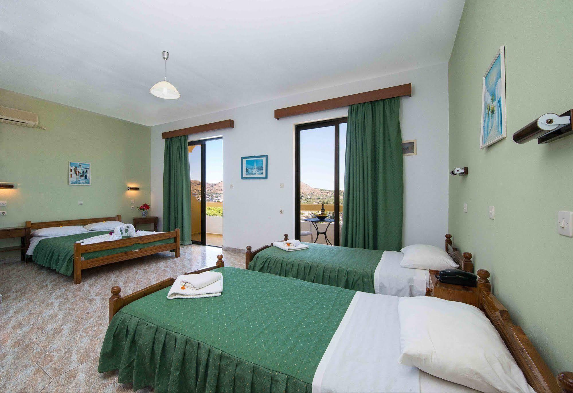 Anagros Hotel Архангелос Экстерьер фото